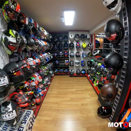 Tiendas de cascos de motos