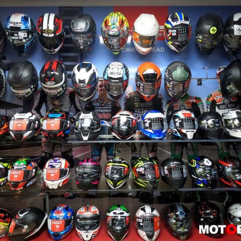Tiendas de cascos de motos