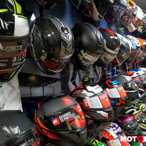 Tiendas de cascos de motos